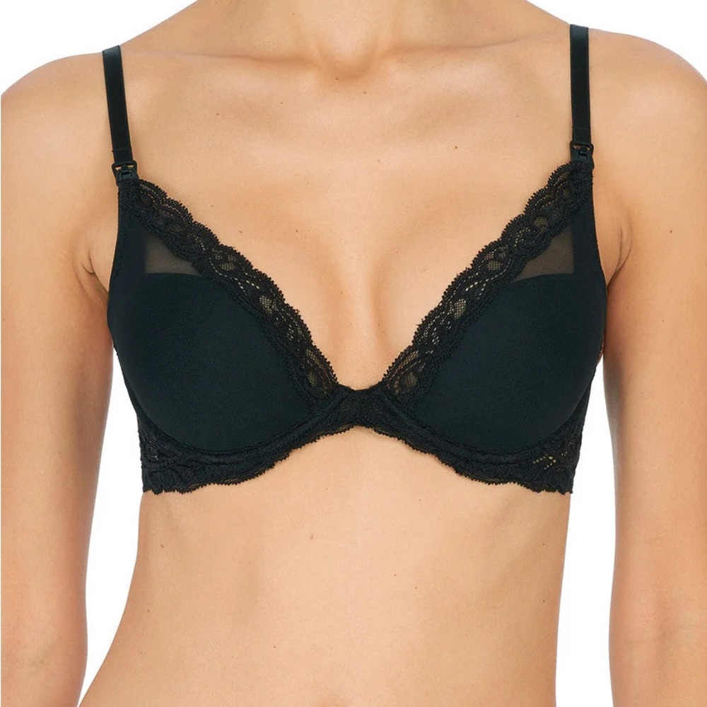 NWT Natori Feathers Maternity Nursing bra, size 32D
